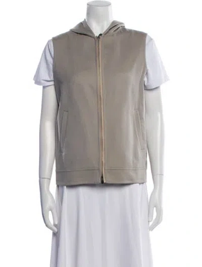 Pre-owned Loro Piana Cashmere Vest In Gray