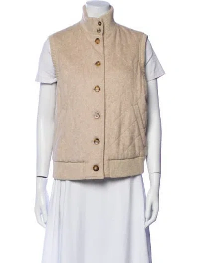 Pre-owned Loro Piana Cashmere Vest In Neutral