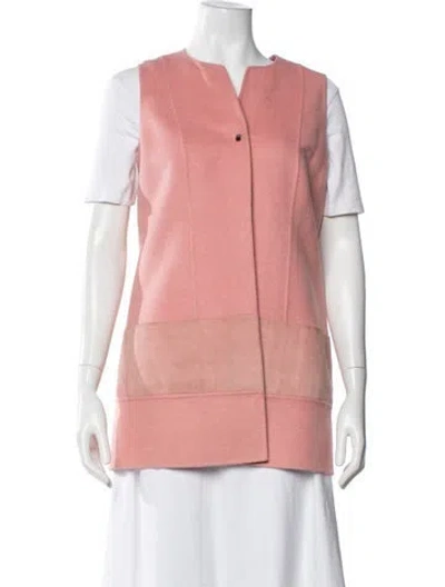 Pre-owned Loro Piana Cashmere Vest In Pink