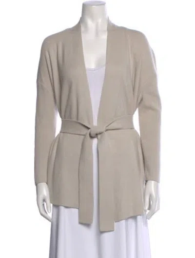 Pre-owned Loro Piana Cashmere V-neck Sweater In Neutral