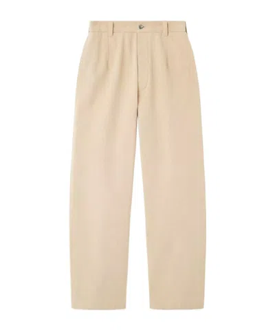 Loro Piana Casual Pants With Belt Loops In Multi