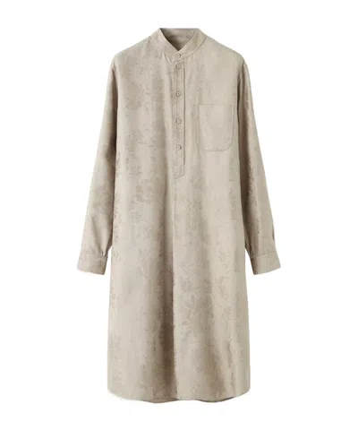 Loro Piana Catlin Dress In Neutral