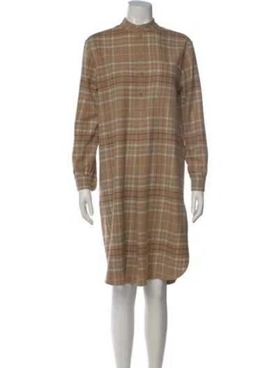 Pre-owned Loro Piana Catlin Knee-length Dress In Neutral