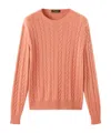 Loro Piana Cedar Crewneck In Brown