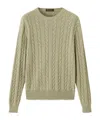 Loro Piana Cedar Crewneck In Gray