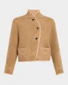 Shop Loro Piana Cernobbio Cashmere-linen Single-breasted Jacket