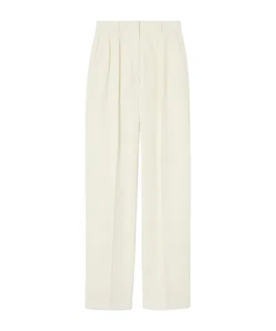Loro Piana Chad Trousers In White