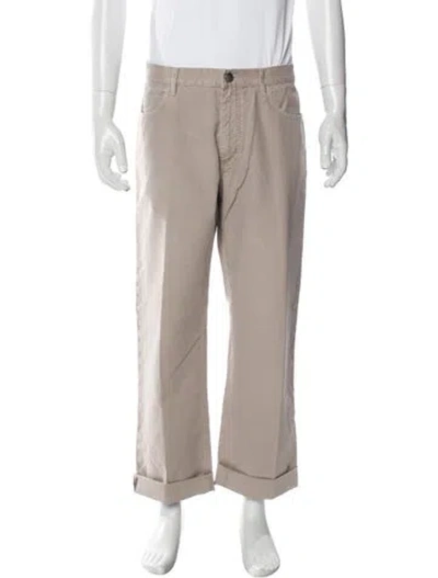 Pre-owned Loro Piana Chinos In Neutral