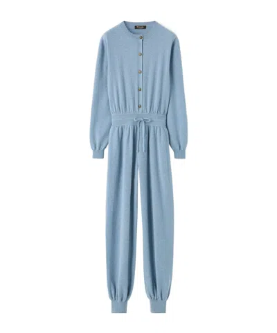 Loro Piana Classic Jumpsuit In Blue