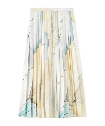 Loro Piana Clea Midi Skirt In Multi