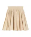 Loro Piana Cocooning Skirt In Sunset Ochre
