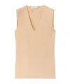 Loro Piana Cocooning Sweater In Papaya Color