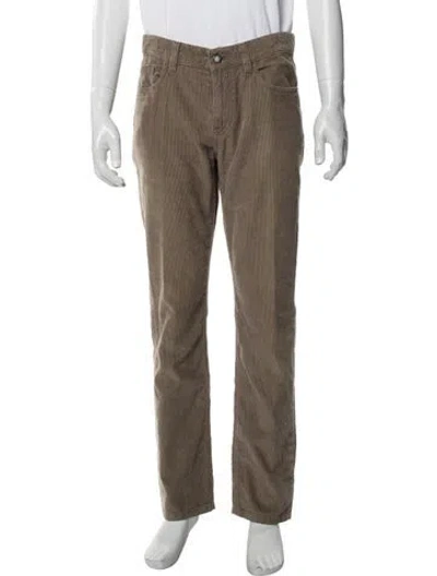 Pre-owned Loro Piana Corduroy Pants In Neutral