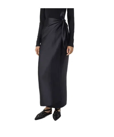 Loro Piana Corina Skirt In Black