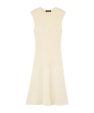 Loro Piana Coste Dress In Snow