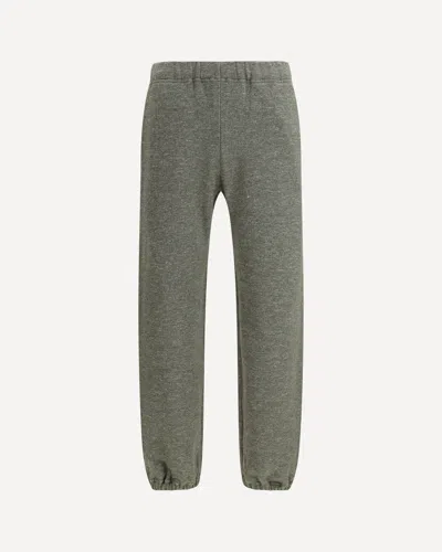 Loro Piana Cotton And Linen Sweatpants In Green