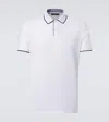 Loro Piana Brentwood Short-sleeved Polo Shirt In White