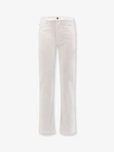 Loro Piana Men Cotton Jeans In White