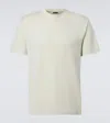 Loro Piana Ray Cotton Jersey T-shirt In White