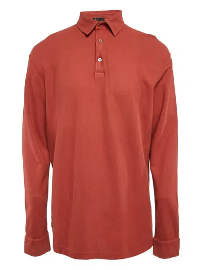 Pre-owned Loro Piana Cotton-pique Polo Shirt