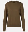 Loro Piana Cotton Sweater In Green