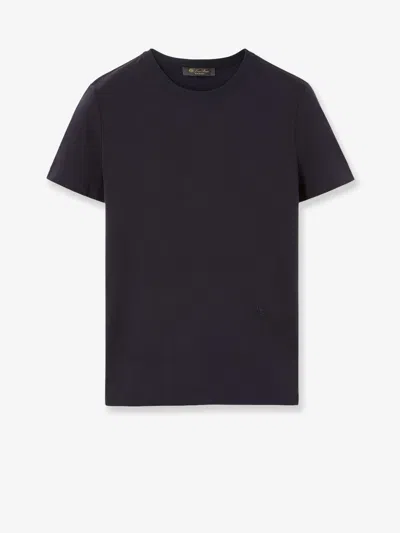 Loro Piana Cotton T-shirt In Blue