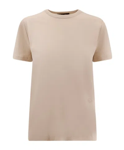 Loro Piana Cotton T-shirt In Neutral
