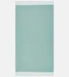 Loro Piana Crest Cotton Jacquard Blanket