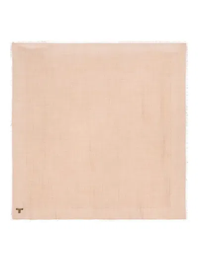 Loro Piana Crest Fringed Shawl In Neutral