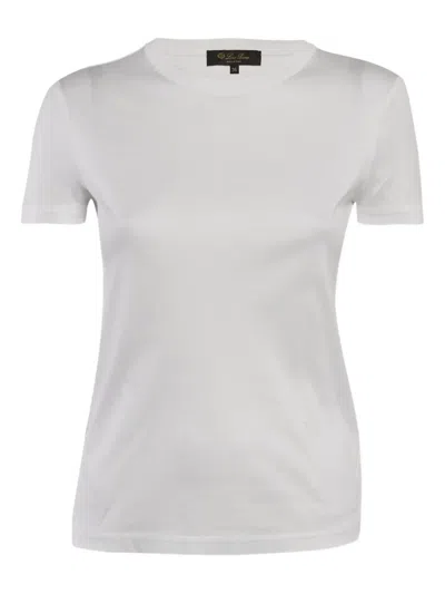 Pre-owned Loro Piana Crew-neck Cotton T-shirt