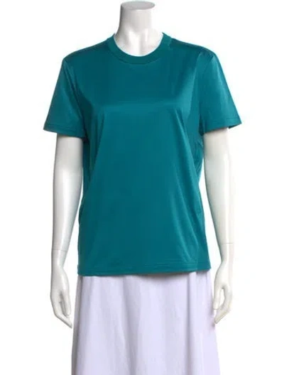 Pre-owned Loro Piana Crew Neck Short Sleeve T-shirt In Blue