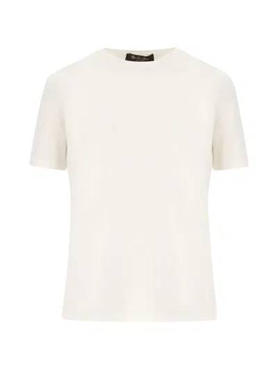 Loro Piana Crew-neck T-shirt In White
