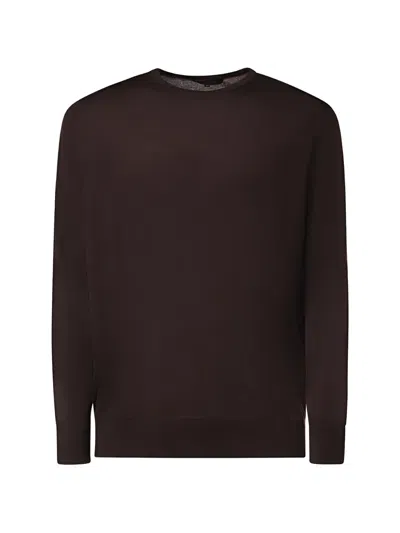 Loro Piana Crew-neck Top In Brown