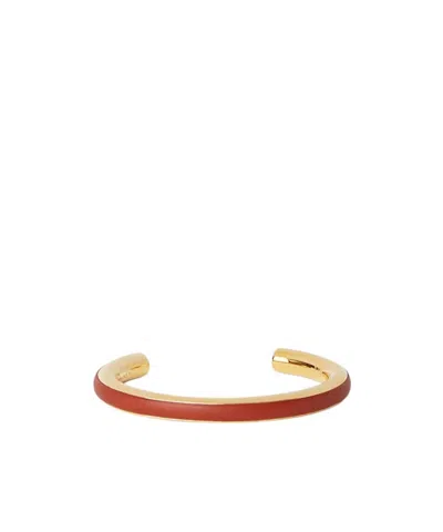 Loro Piana Cuff Bracelet In Deep Kummel/jewel Sun Gold