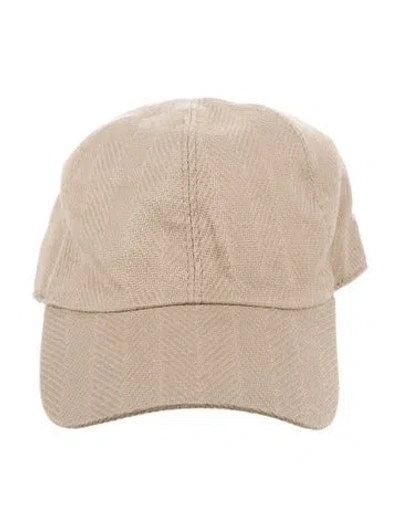 Pre-owned Loro Piana Dad Hat In Neutral