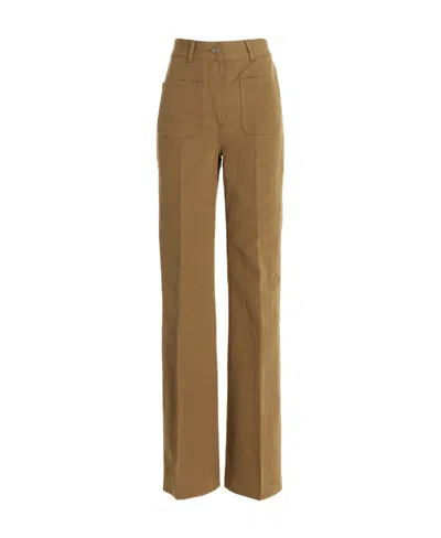Loro Piana Danbeth Casual Pants In Haystack