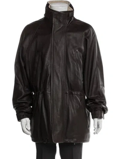 Pre-owned Loro Piana Deer Parka In Brown