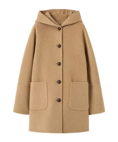 Loro Piana Delroy Parka In Neutral