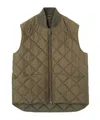Loro Piana Diamond Quilted Vest In Gray