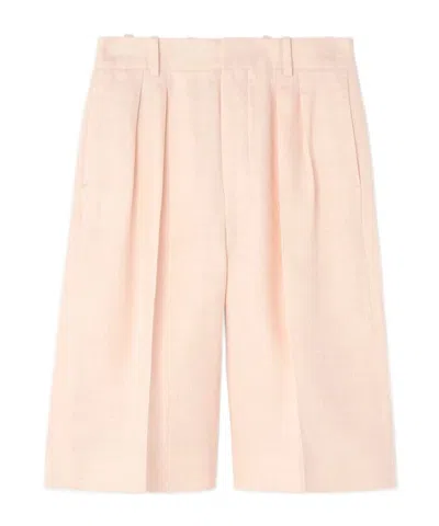 Loro Piana Digby Bermuda Shorts In Nude