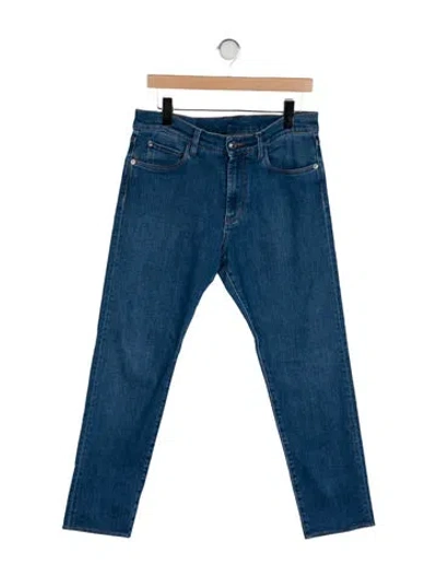 Pre-owned Loro Piana 'doccio' Skinny Jeans W/ Tags In Blue