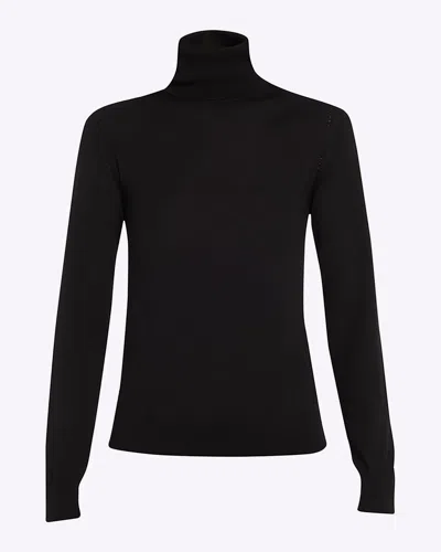 Loro Piana Dolce Vita Cashmere Turtleneck In Black