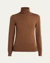 Loro Piana Dolce Vita Cashmere Turtleneck In E0dg Cocoa Infusion