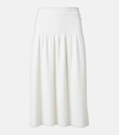 Loro Piana Midirock Dora Baltea Aus Seide Und Baumwolle In Weiss