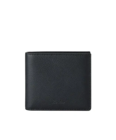 Loro Piana Double-fold Wallet In Black