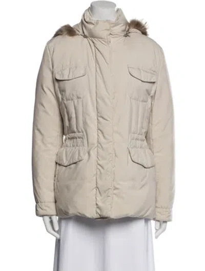 Pre-owned Loro Piana Down Jacket In Neutral