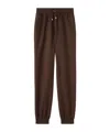 Loro Piana Drawstring Knit Pants In Black