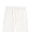 Loro Piana Drawstring Lacing Shorts In Bright White