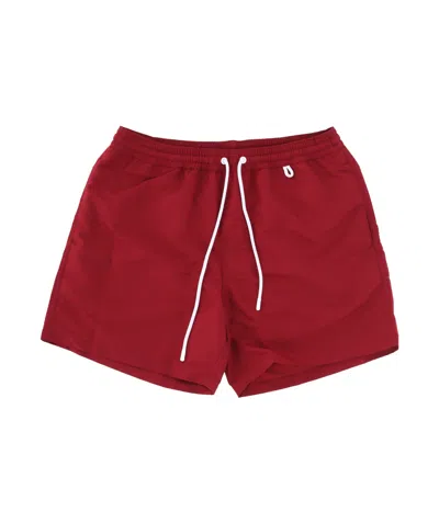 Loro Piana Drawstring Swimming Shorts In Red