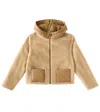 Loro Piana Edgard Camel Hair And Silk Blouson In Beige